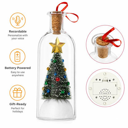 EverVoice™ Christmas Message Bottle