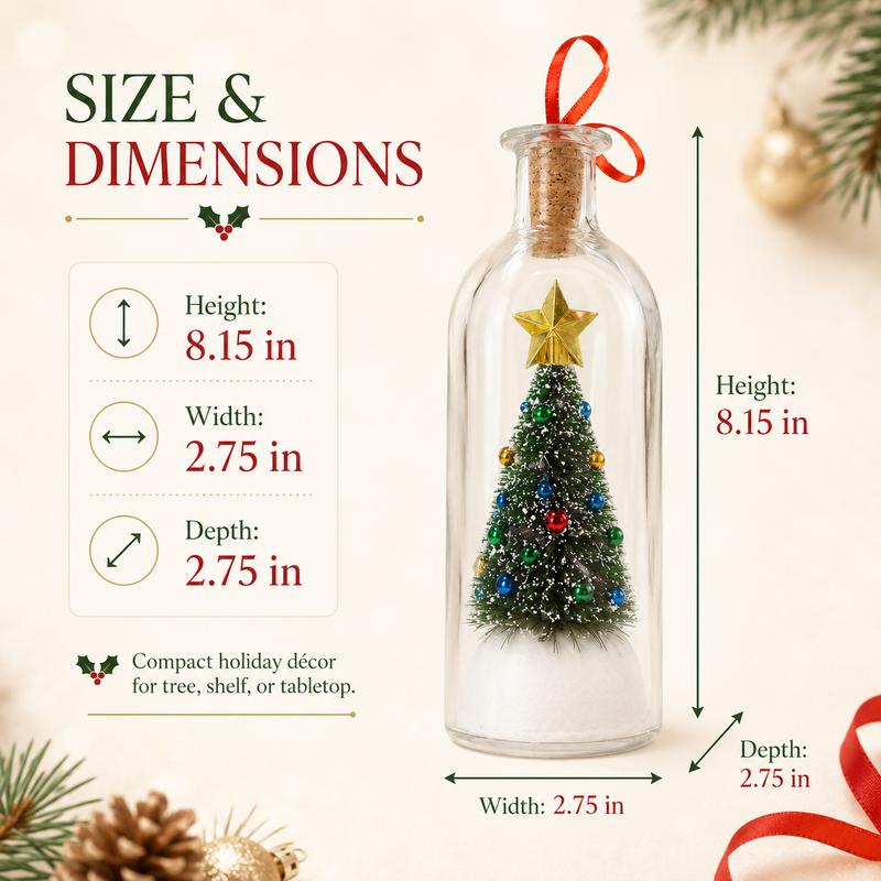 EverVoice™ Christmas Message Bottle